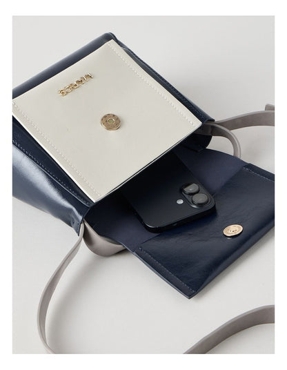 Malaga Crossbody Bag in Navy Combo