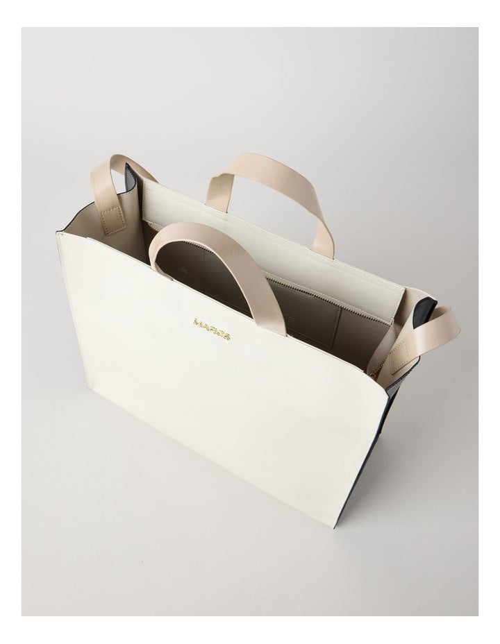 Granada Tote Bag in Vanilla Combo