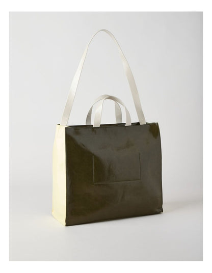 Granada Tote Bag in Olive Combo