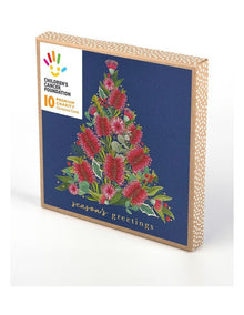 Charity Boxed Christmas Cards - Botanic Bottlebrush