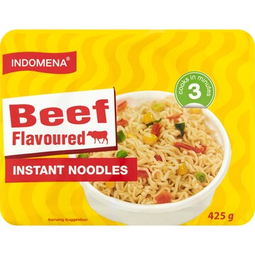 Indomena Instant Noodles Beef Flavoured 85g x 5 pack