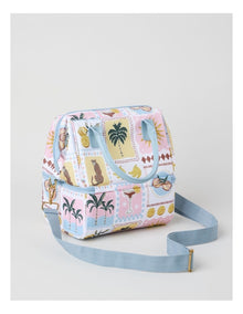Double Layer Lunch Bag in Tropical