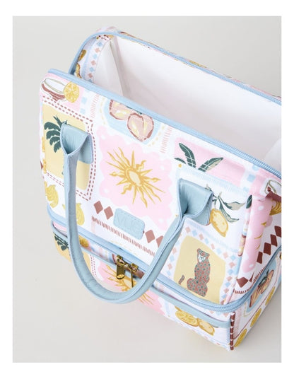 Double Layer Lunch Bag in Tropical