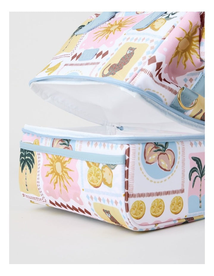 Double Layer Lunch Bag in Tropical