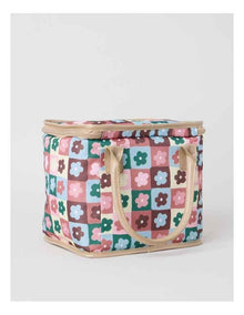 Square Lunch Bag in Floral Print