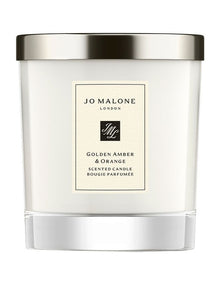 Golden Amber & Orange Scented Candle 200g