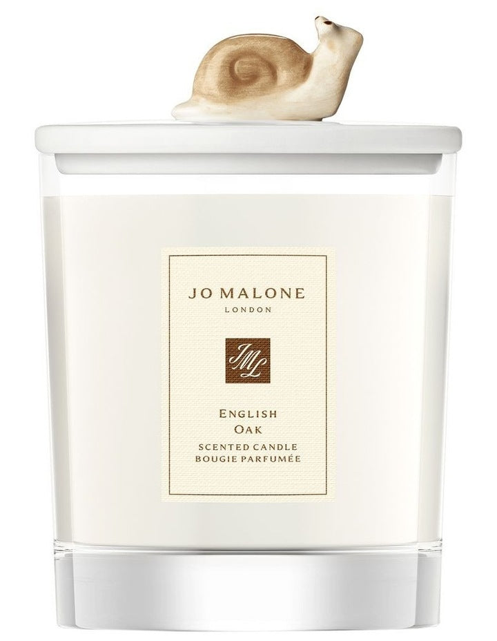 English Oak Classic Candle - Snail Lid Edition 200g