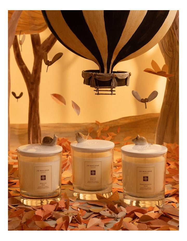 English Oak Classic Candle - Snail Lid Edition 200g