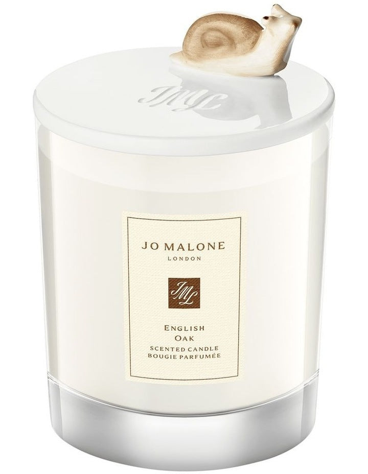 English Oak Classic Candle - Snail Lid Edition 200g