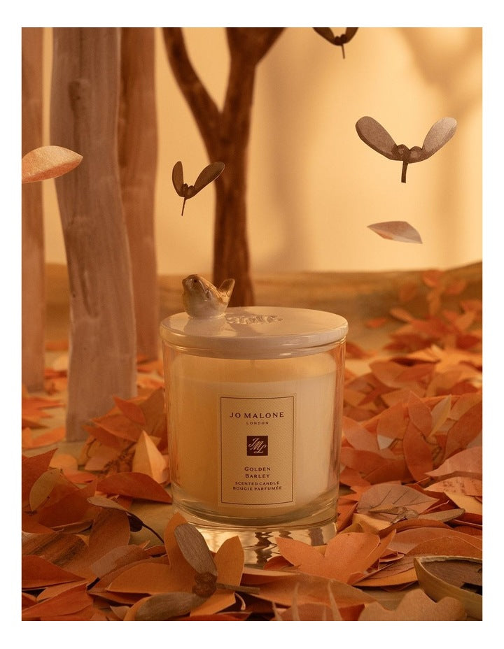 Golden Barley Classic Candle - Robin Lid Edition 200g