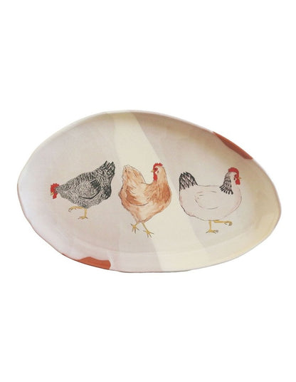 RGA X Emogen's Chickens Collection Eggs Platter