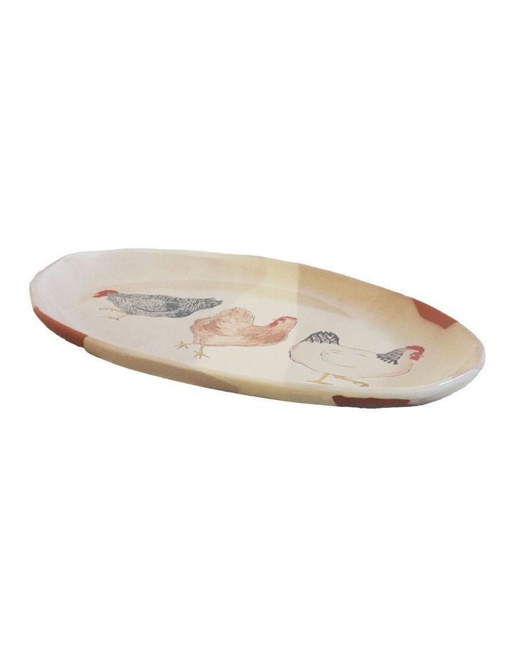RGA X Emogen's Chickens Collection Eggs Platter