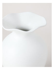 Posey Ceramic Vase 25cm in White