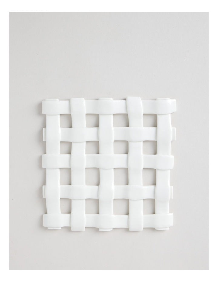 Woven Ceramic Utensil Holder Large