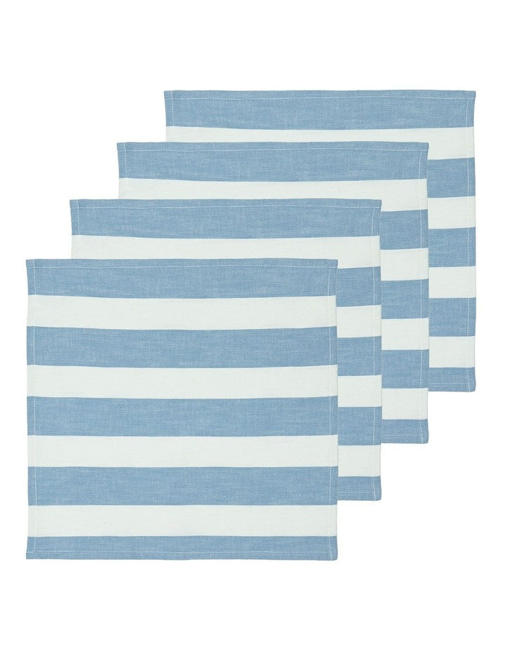 Hemingway Sky Blue 4pk Napkin
