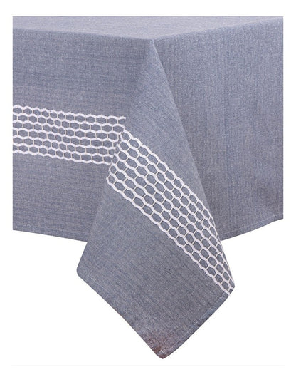 Clementine Blue 150x300cm Tablecloth