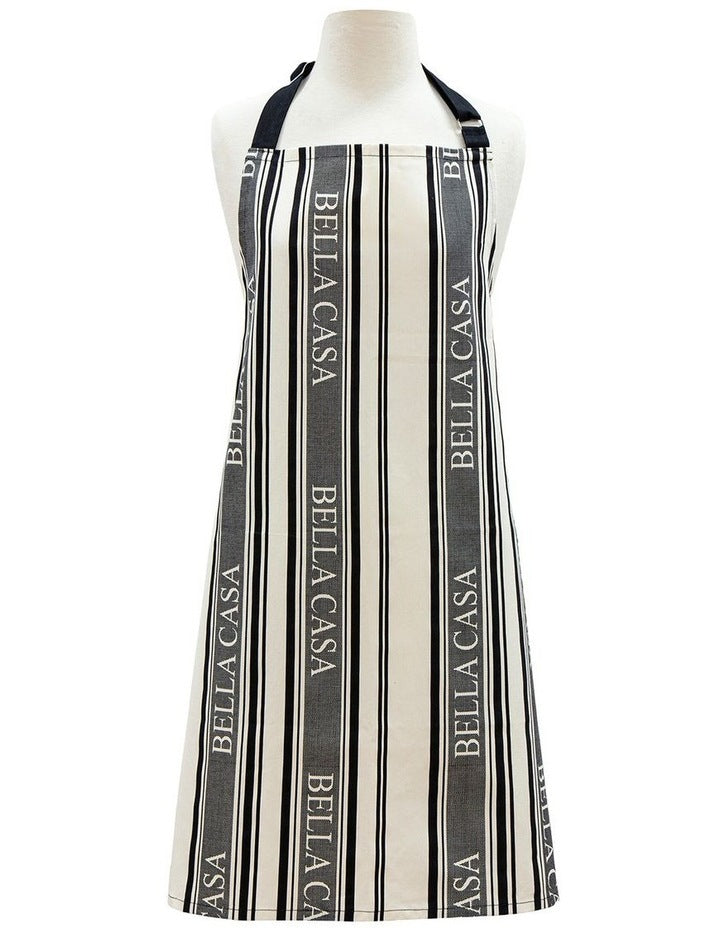 Bella Casa Black Apron
