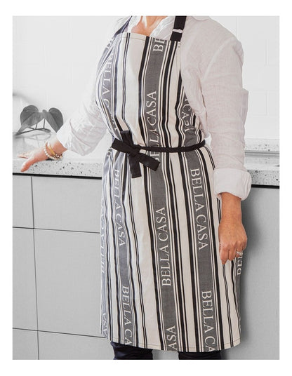 Bella Casa Black Apron