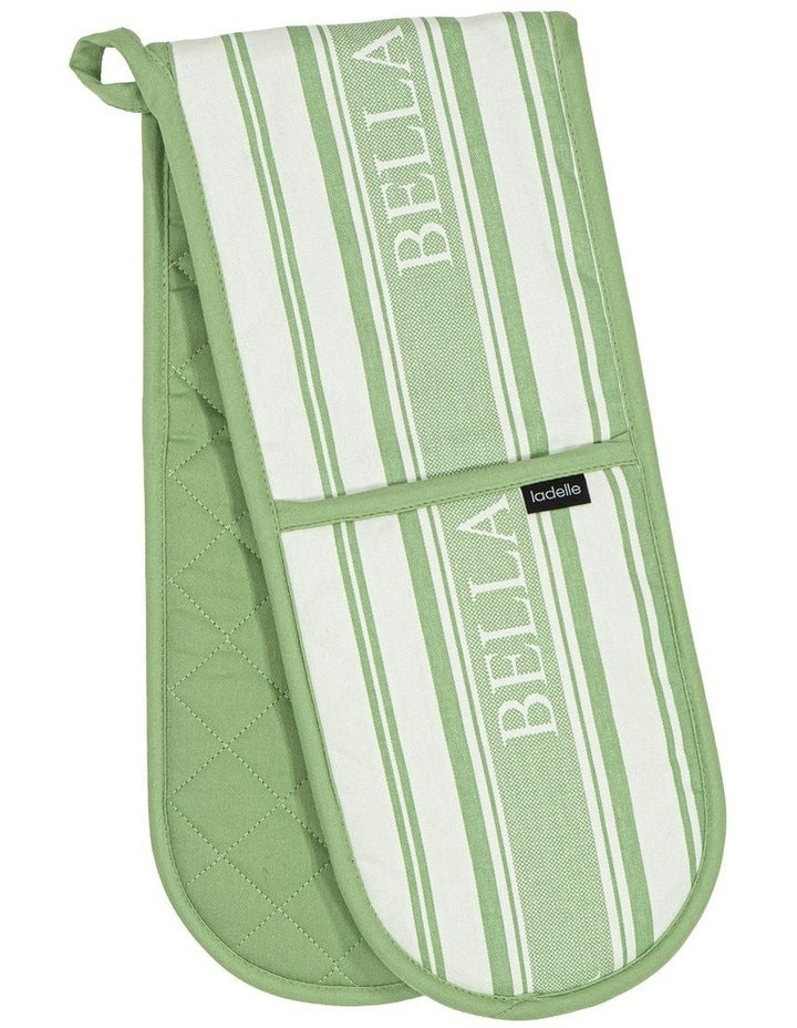Bella Casa Sage Double Oven Mitt