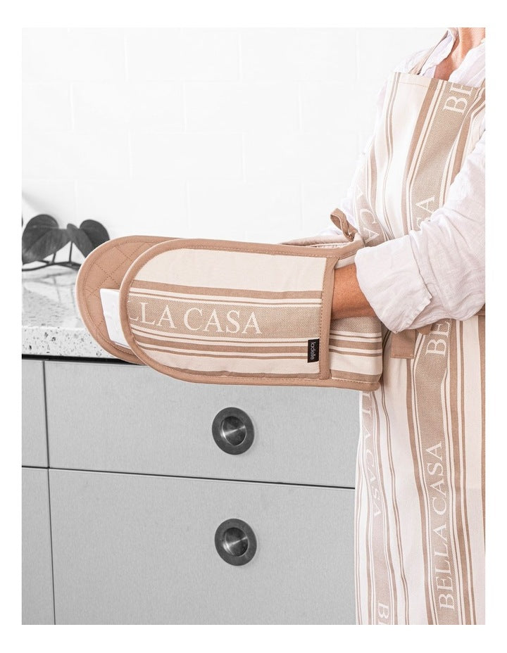 Bella Casa Latte Double Oven Mitt