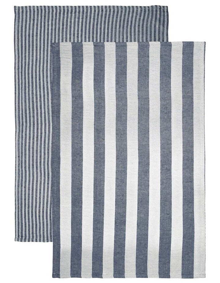 Maison Blue 2pk Kitchen Towel