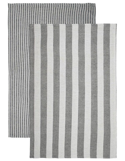 Maison Charcoal 2pk Kitchen Towel