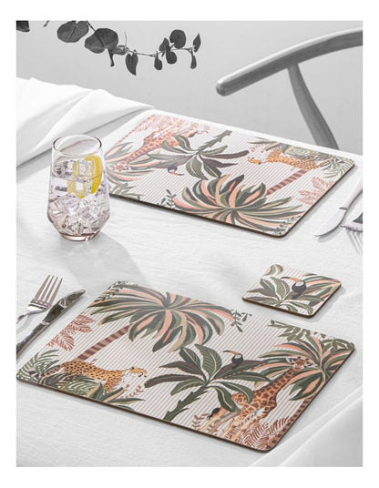 Hardboard Colonial Rectangle 4pk Placemat