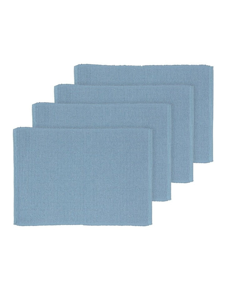 Newport Pale Blue 4pk Placemat