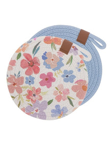 Camille Flower 2pk Trivet