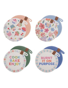 Camille Flower 2pk Trivet