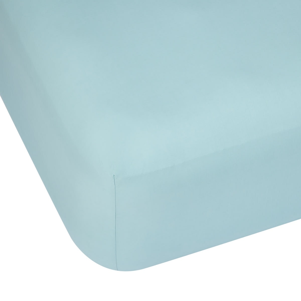 180 Thread Count Fitted Sheet - Single Bed, Marine