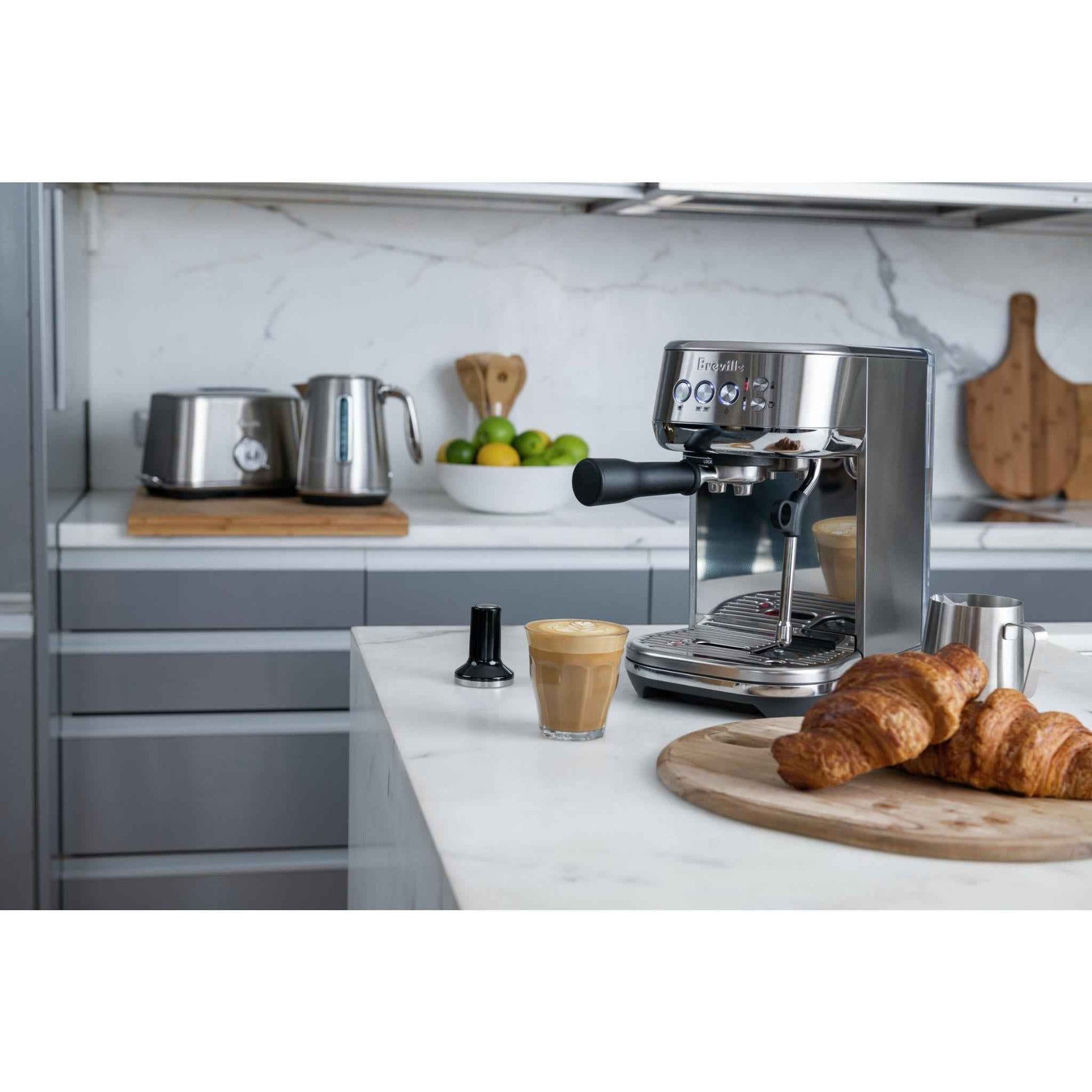 Breville Bambino Plus Espresso Coffee Machine (Black Truffle)