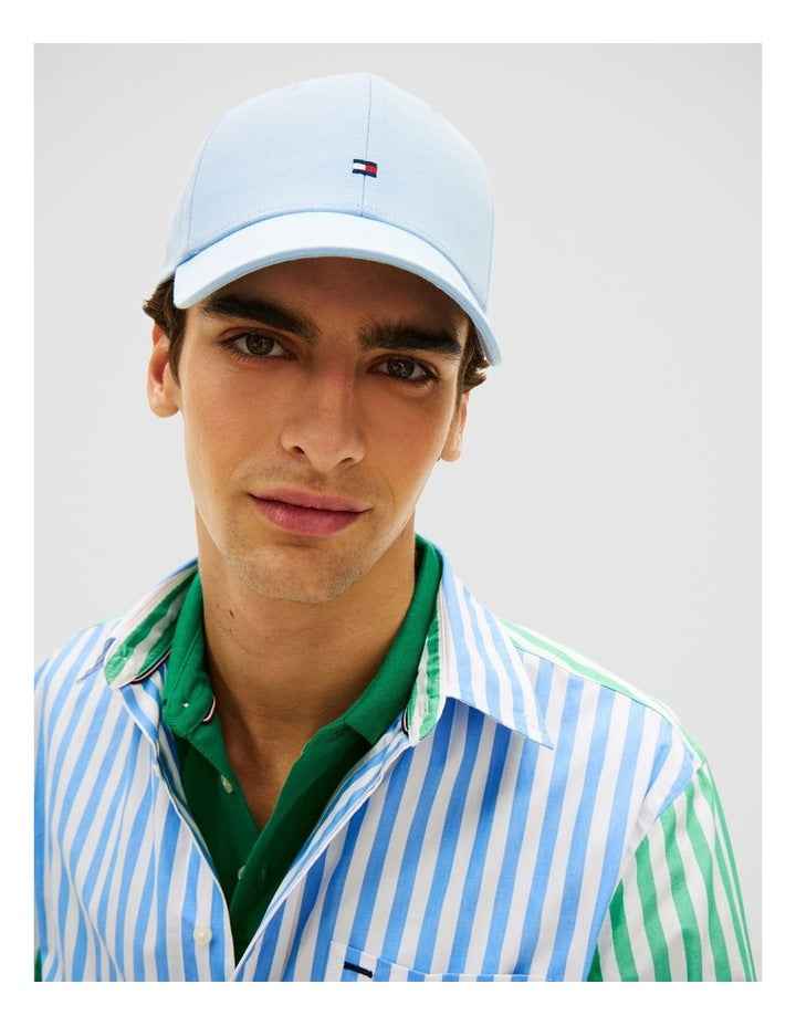 Hilfiger Flag Tonal Logo Baseball Cap in Blue