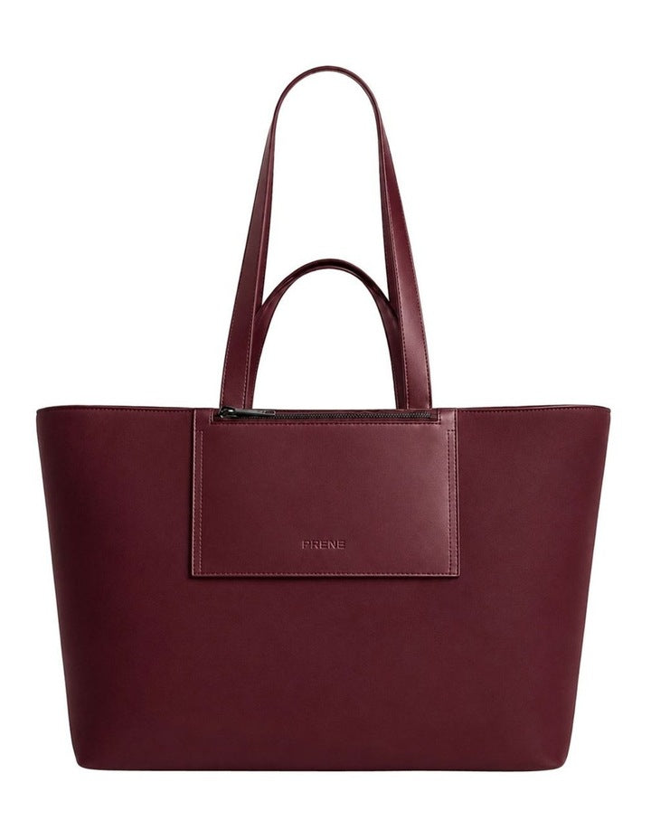 The Blake Tote Bag in Berry