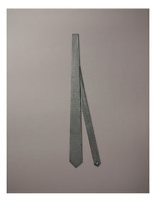 Dobby Silk Tie in Black
