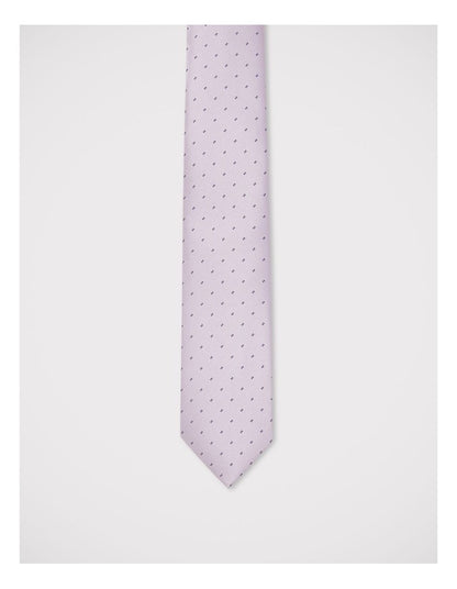 Geometric Tie in Pink
