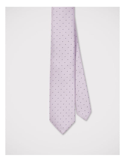Geometric Tie in Pink