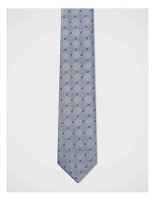 Geometric Tie in Blue