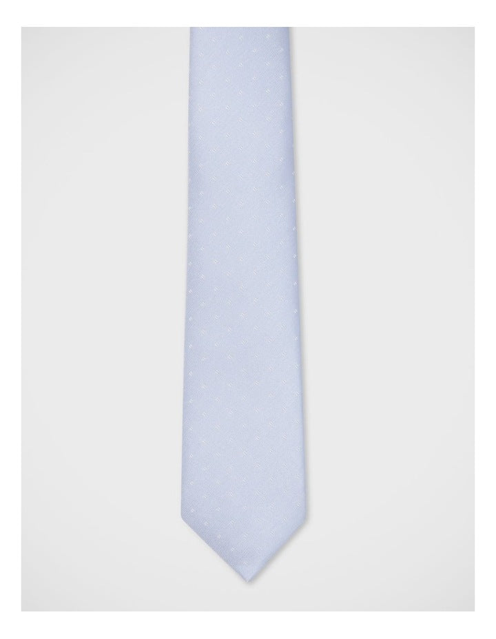 Geometric Tie in Blue