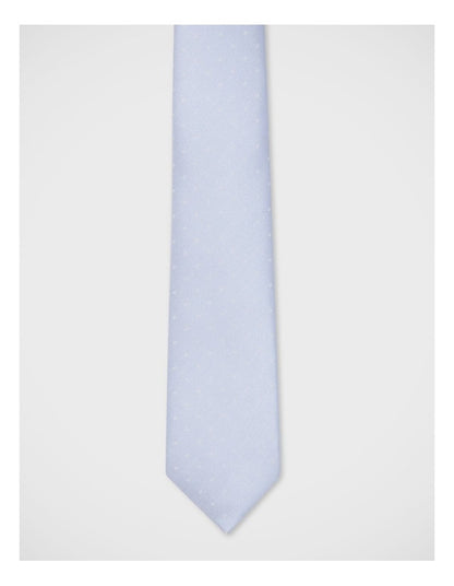 Geometric Tie in Blue