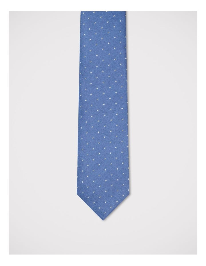Geometric Tie in Navy