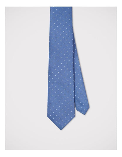 Geometric Tie in Navy