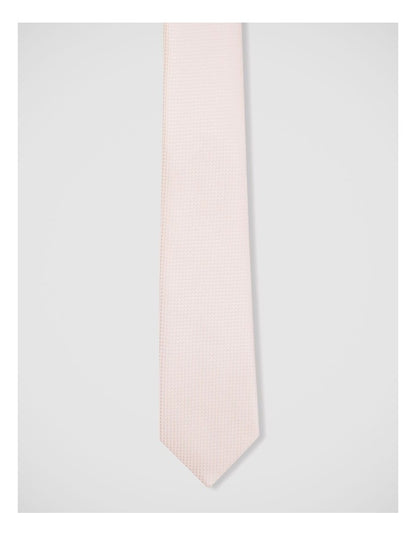 Geometric Tie in Pink