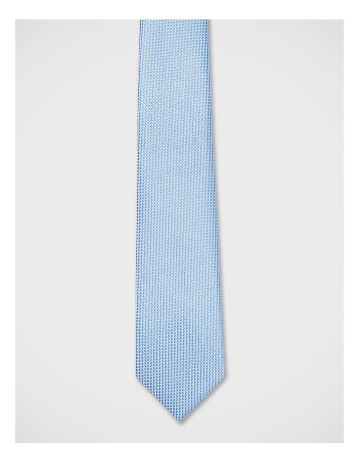 Geometric Tie in Blue