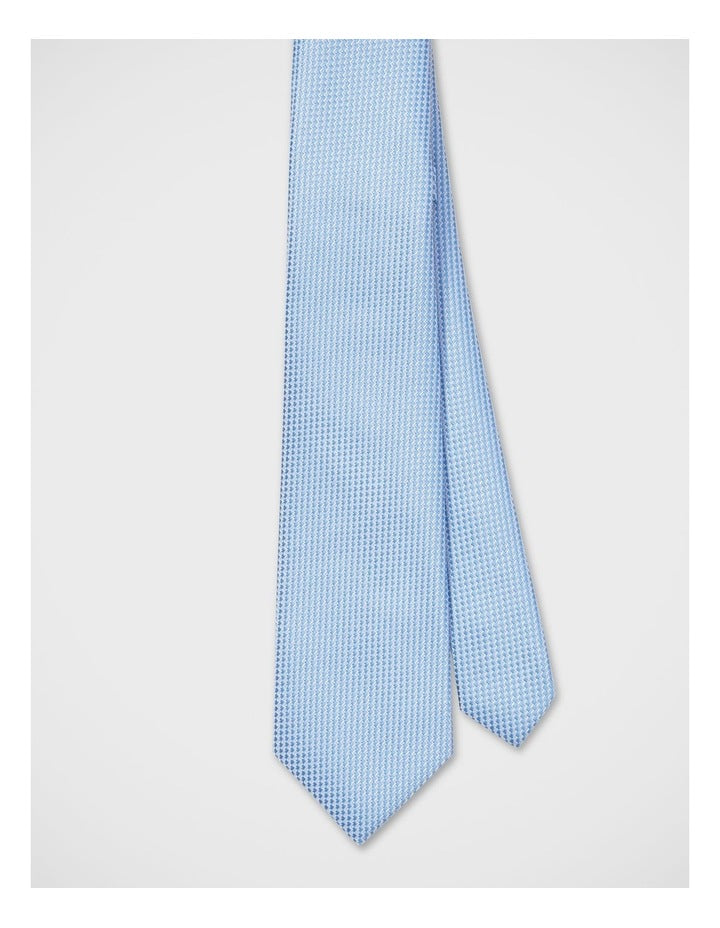 Geometric Tie in Blue