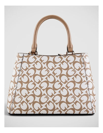 Rylie Satchel Bag in Taupe Combo
