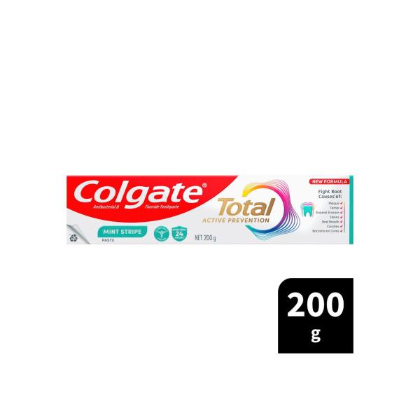 Total Active Prevention Mint Stripe Toothpaste