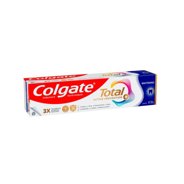 COLGATE TOTAL ACTIVE PREVENTION WHITENING TOOTHPASTE 200G
