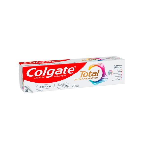 COLGATE TOTAL ACTIVE PREVENTION ORIGINAL TOOTHPASTE 200G