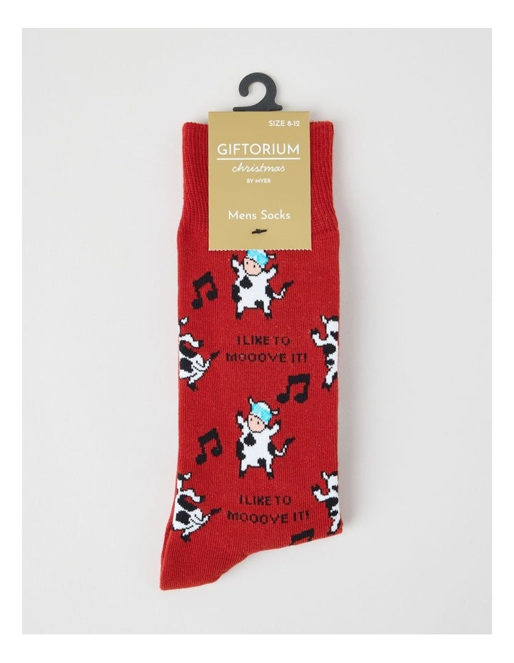 Mooove It Cotton Socks